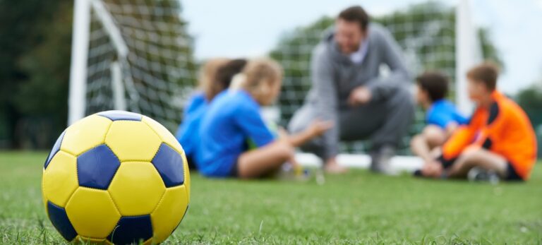 childrens football coaching