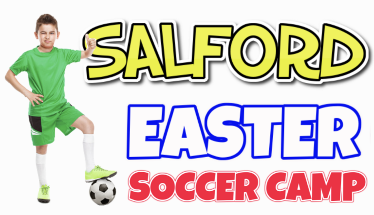 Kids football camp in salford