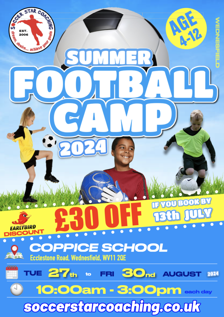 WEDNESFIELD SUMMER FOOTBALL CAMP