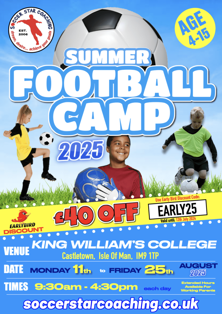 ISLE OF MAN SUMMER FOOTBALL CAMP 2025