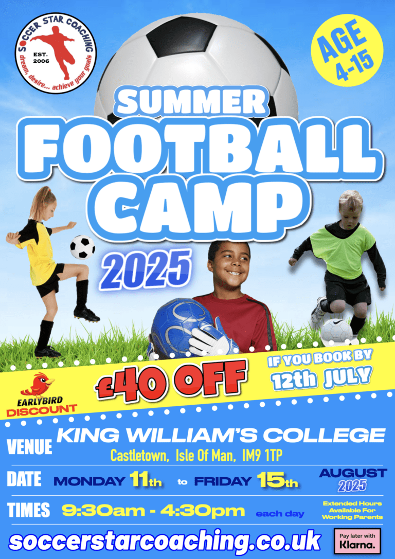 ISLE OF MAN SUMMER FOOTBALL CAMP 2025